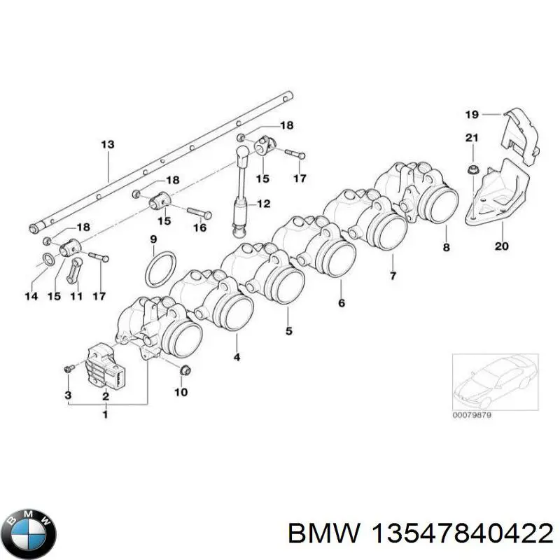  BMW 13547840422 ціна, від 694.05 USD