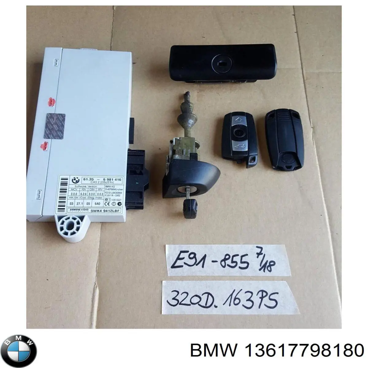 ЕБУ BMW 13617801711 ціна, від 67.28 USD