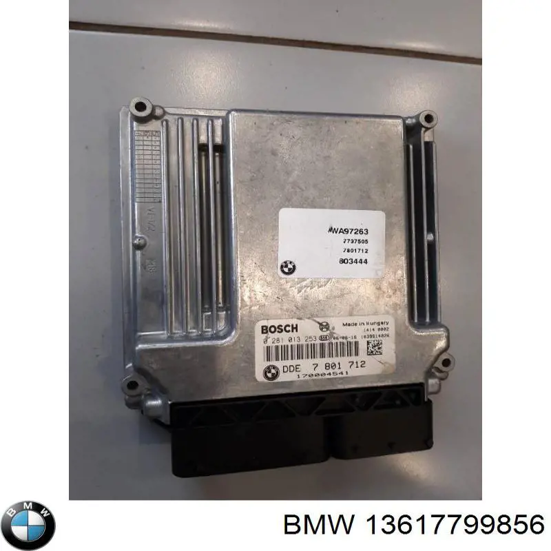  Електронний блок керування двигуном BMW 7 