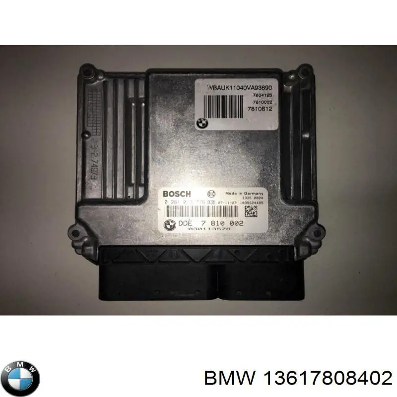 13617808402 BMW модуль (блок керування (ЕБУ) двигуном)
