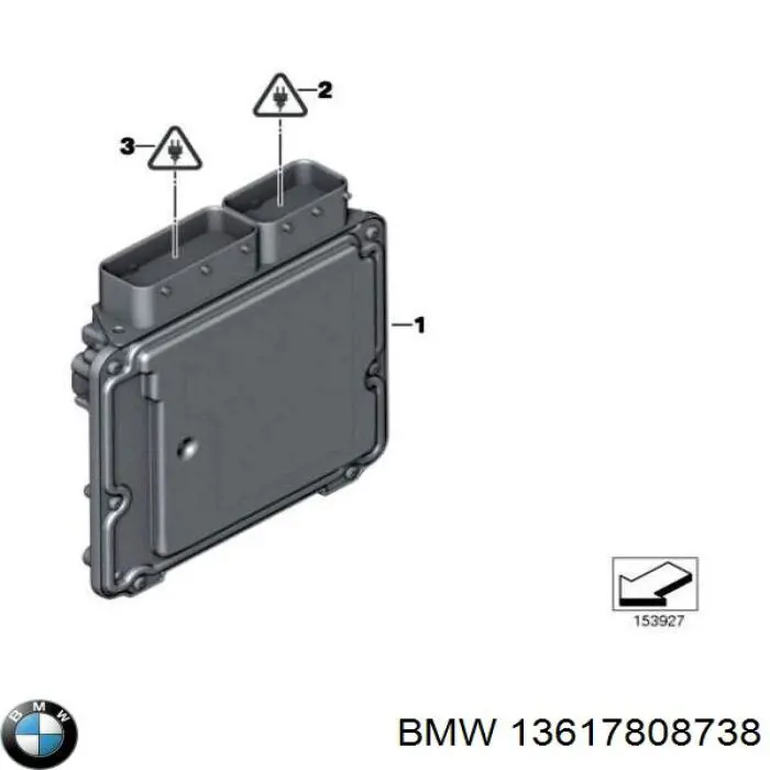13617808738 BMW Блок електронного управління