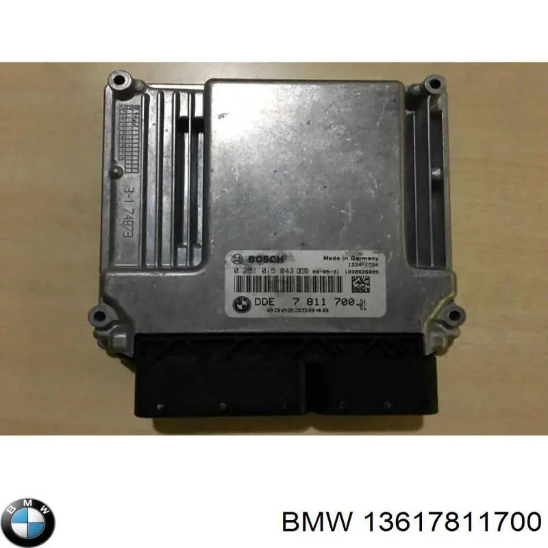 13617807530 BMW модуль (блок керування (ЕБУ) двигуном)