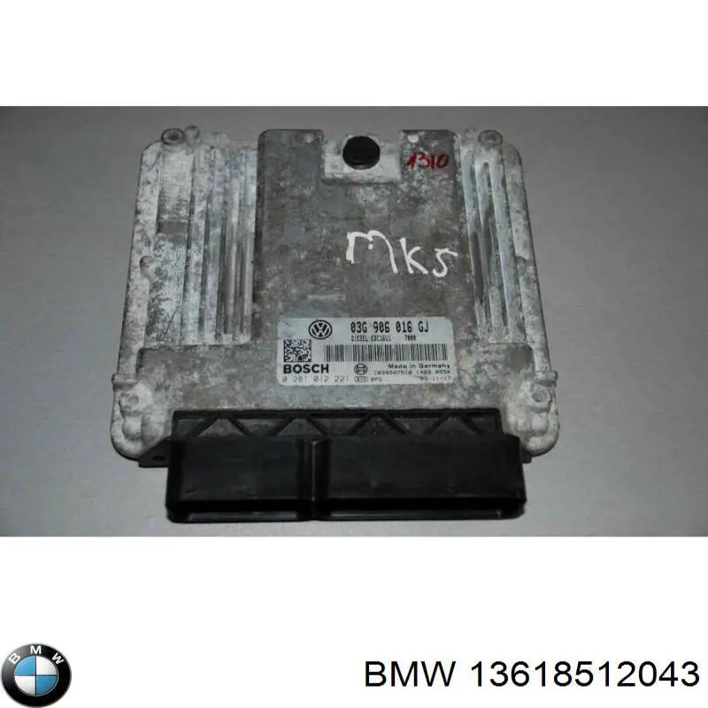 ЕБУ BMW 13618512043 ціна, від 88.67 USD