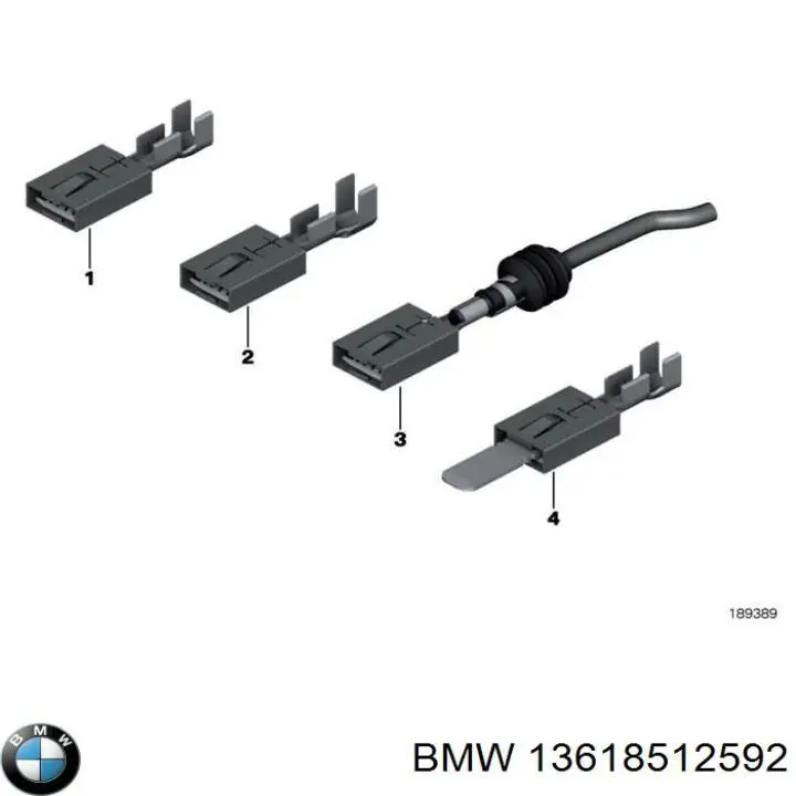 13618512592 BMW Блок електронного управління