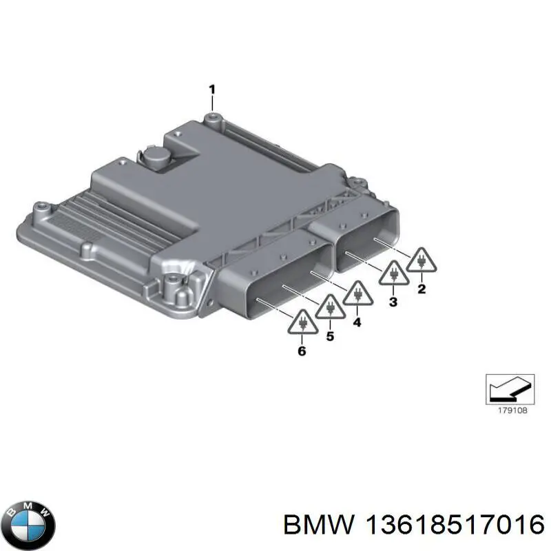 13618517016 BMW модуль (блок керування (ЕБУ) двигуном)