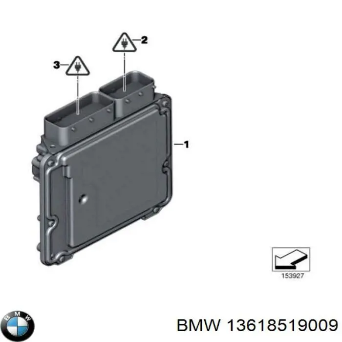 13618574352 BMW Блок електронного управління