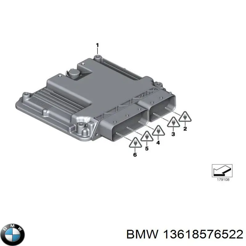 13618473185 BMW Блок електронного управління