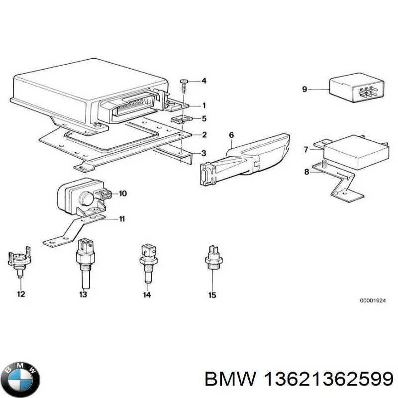 Купити 0280130214 Bosch Датчик температури охолоджуючої рідини