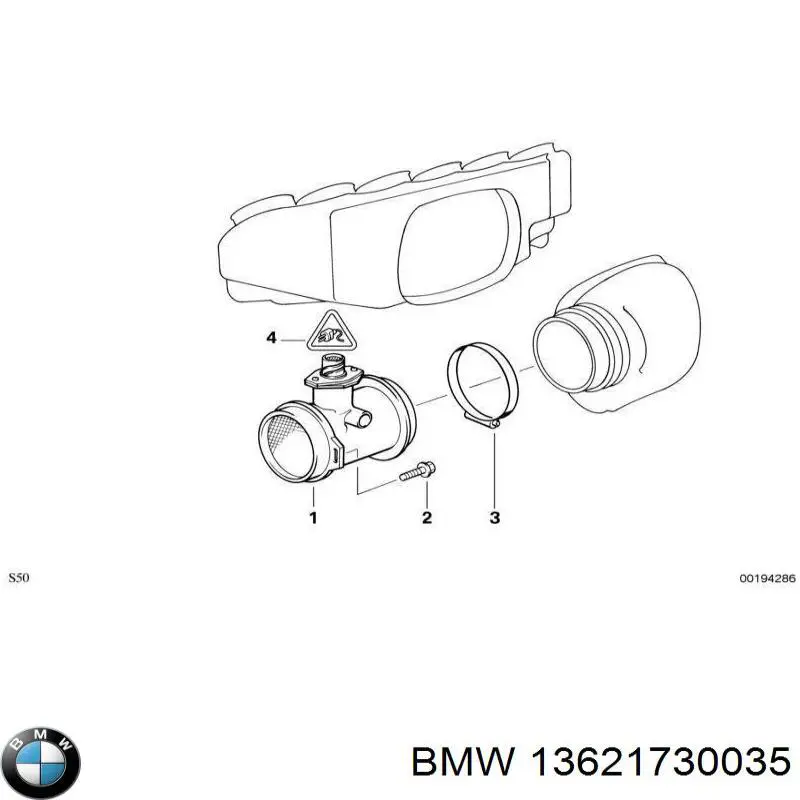 Терморегулятор повітря BMW 1730035