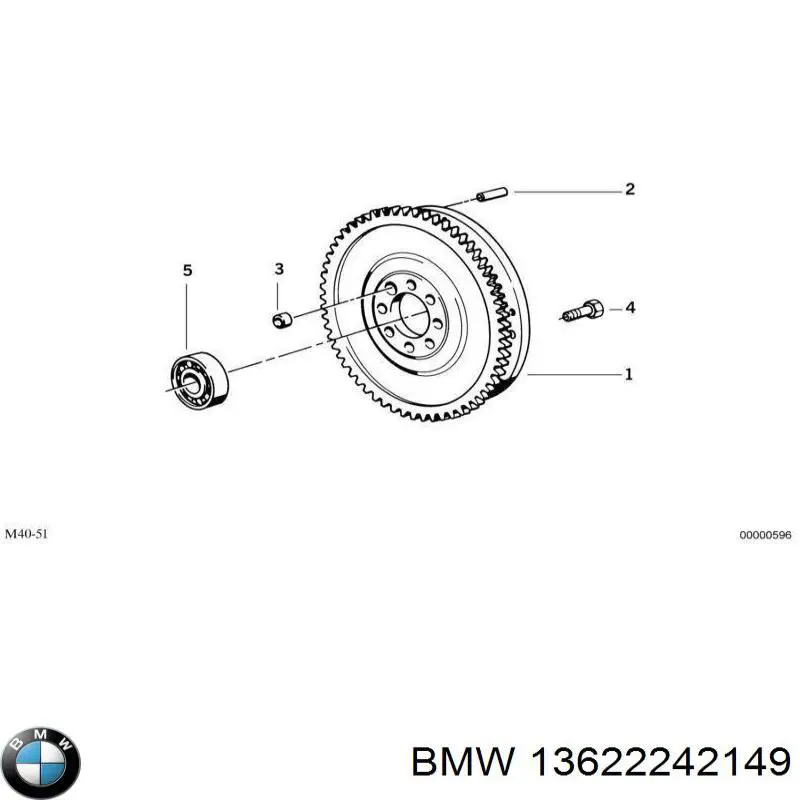 Купити 2242152 BMW Датчик положення (оборотів) коленвалу