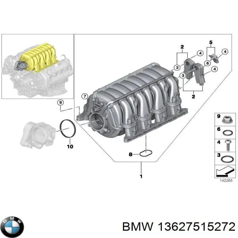 407780 Elring Кільце ущільнювача направляючої щупа рівня масла двигуна