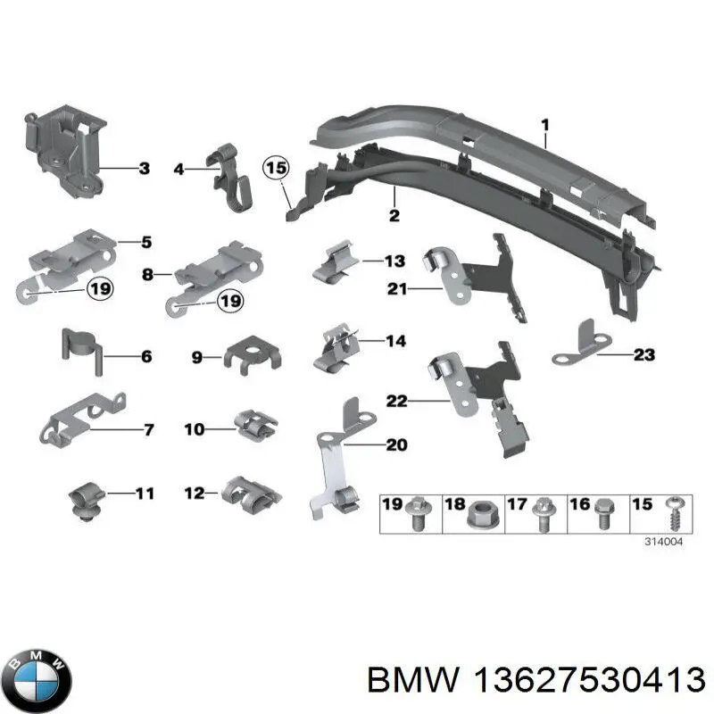 13627530413 BMW Підшипник ступиці задньої