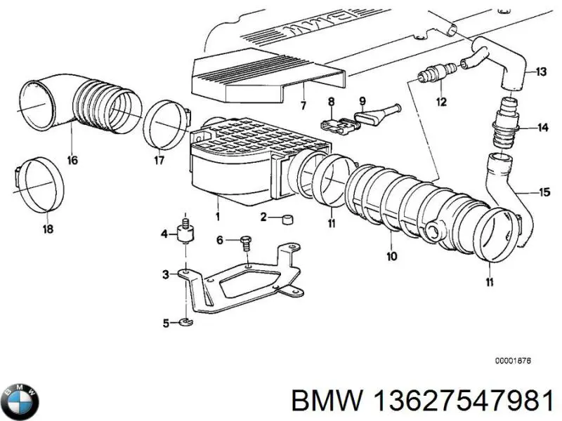 ДМРВ 13627547981 BMW
