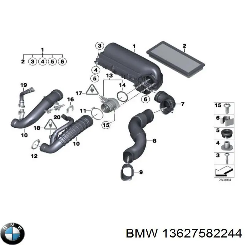 Купити 13627582244 BMW 