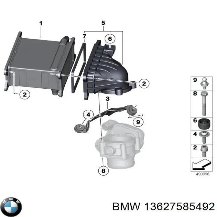 MAP сенсор BMW 7560063 ціна, від 15.86 USD