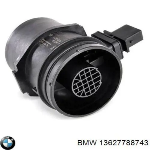 13627788743 BMW датчик потоку (витрати повітря, витратомір MAF - (Mass Airflow))