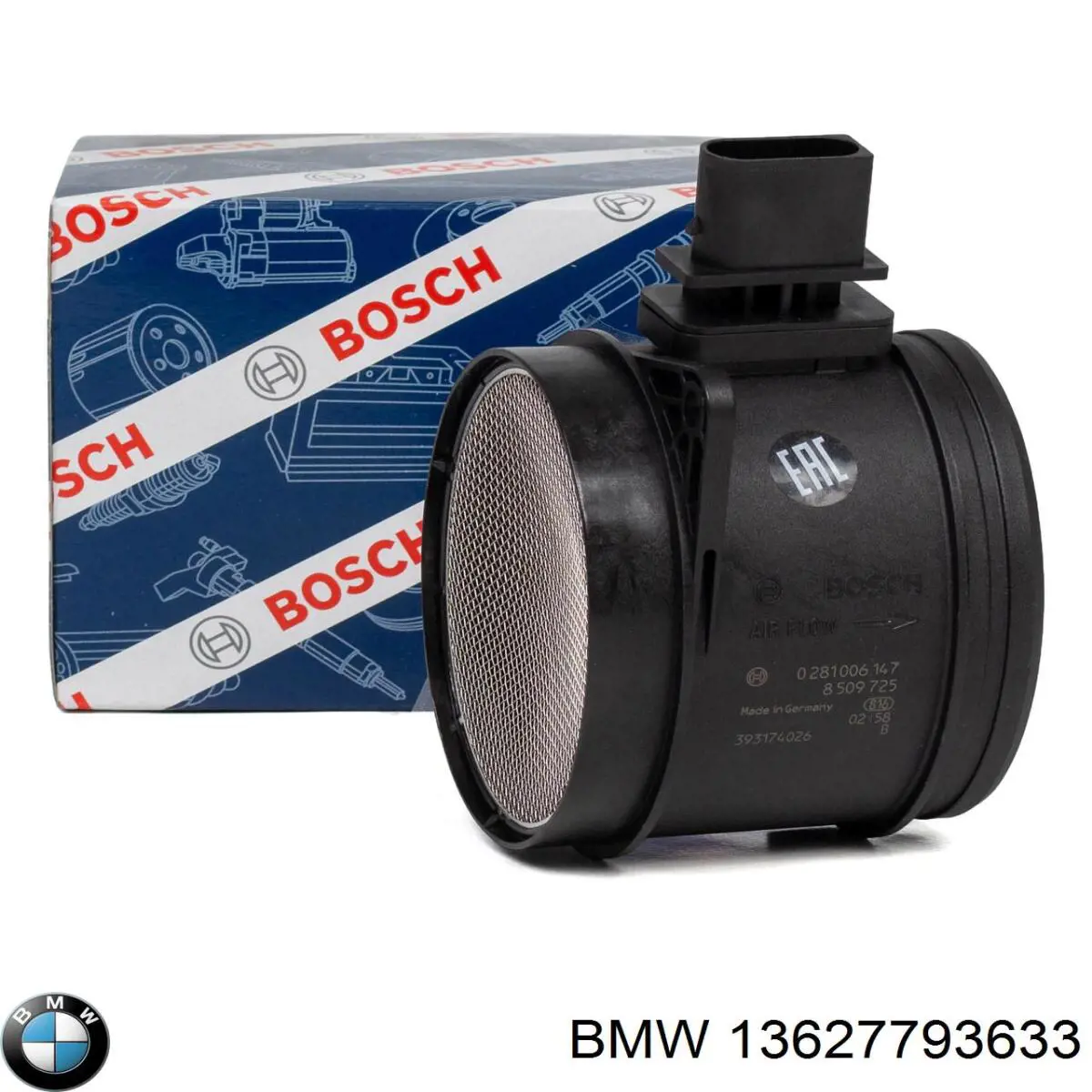 Витратомір повітря BMW 13627793633