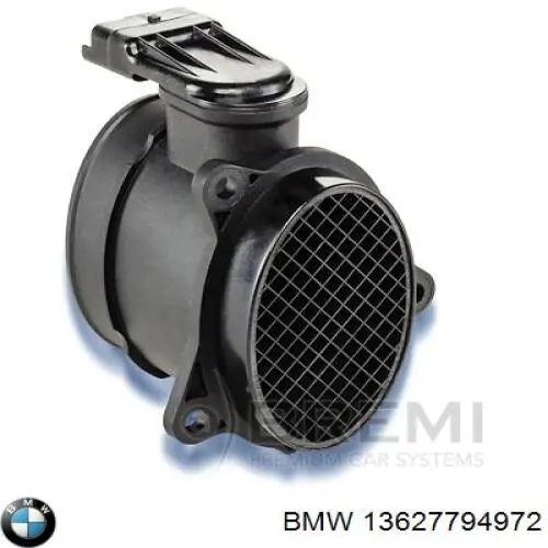 13627794972 BMW датчик потоку (витрати повітря, витратомір MAF - (Mass Airflow))