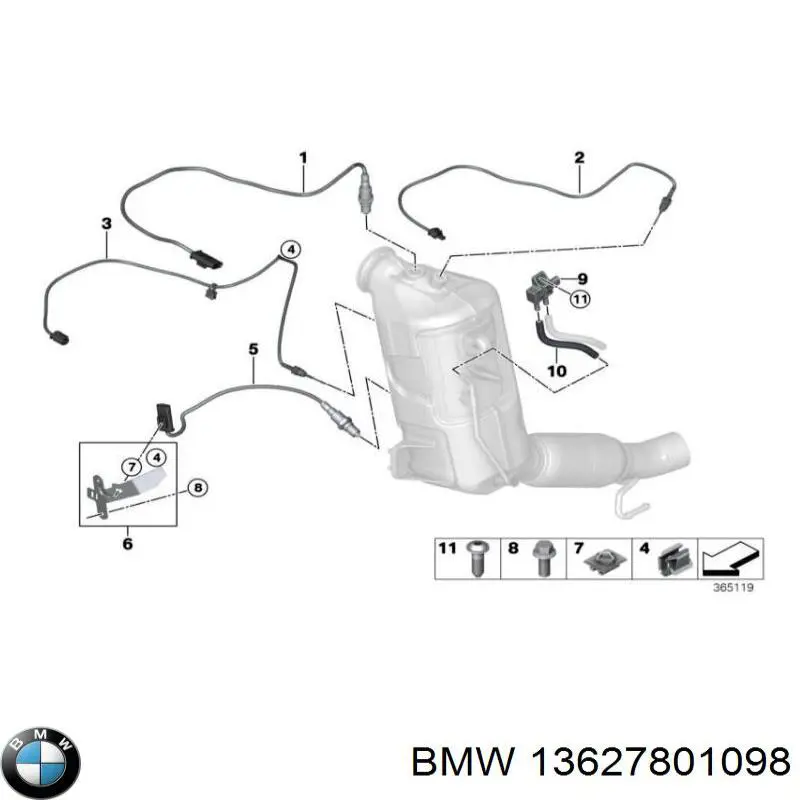 Купити 13627810132 BMW Насос охолоджуючої рідини
