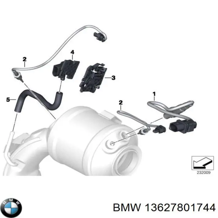  BMW 13627801744 ціна, від 54.49 USD