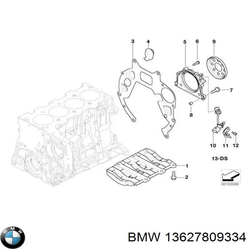 Датчик обертів колінвалу BMW 13627809334 ціна, від 19.92 USD