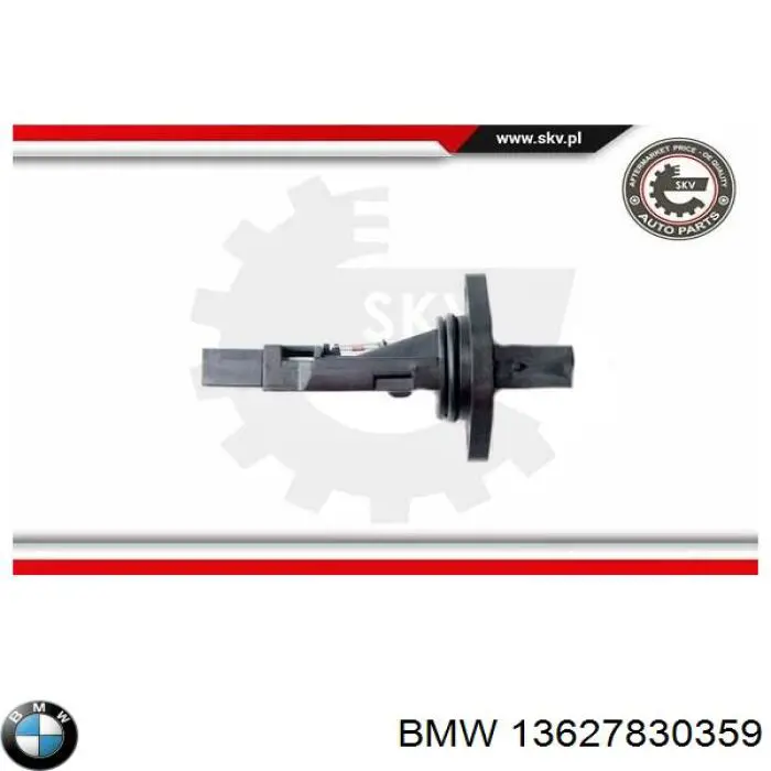 13627830359 BMW датчик потоку (витрати повітря, витратомір MAF - (Mass Airflow))