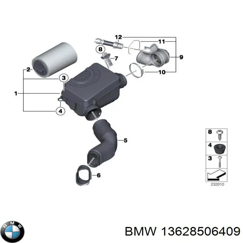 281006093 Bosch Датчик витрати повітря