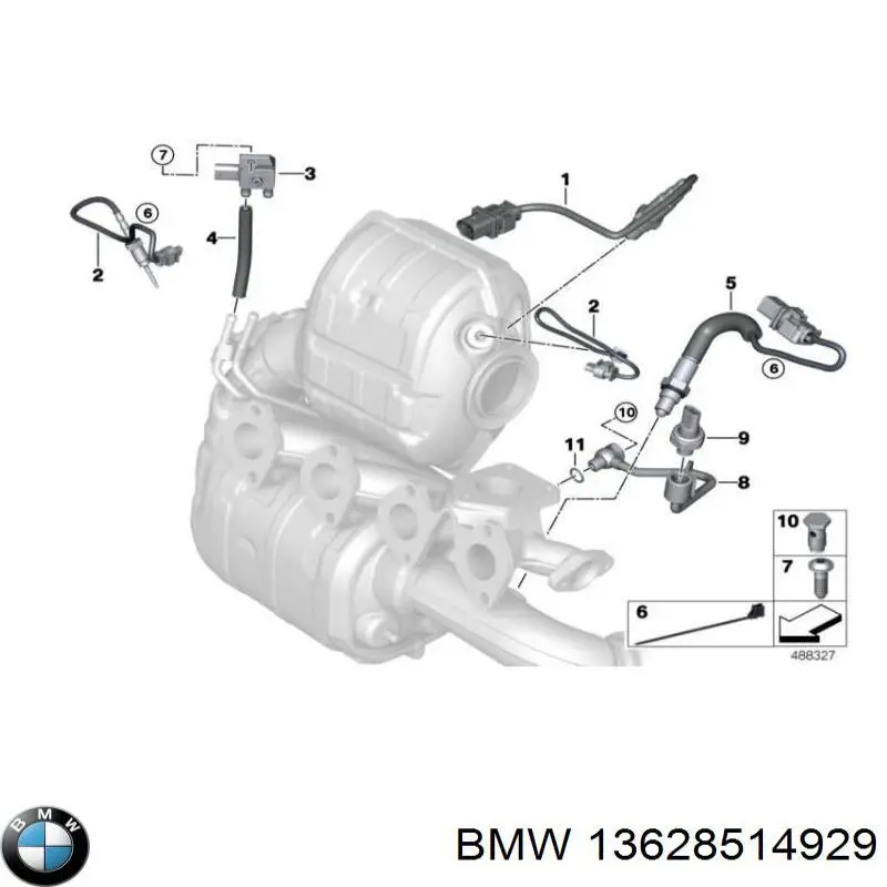  BMW 13628514929 ціна, від 19.75 USD