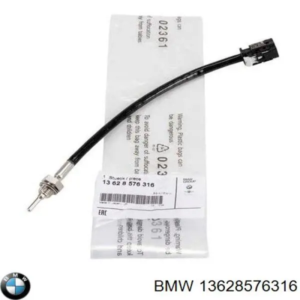Купити 13628576316 BMW Датчик температури відпрацьованих газів (ВГ), після фільтра сажі