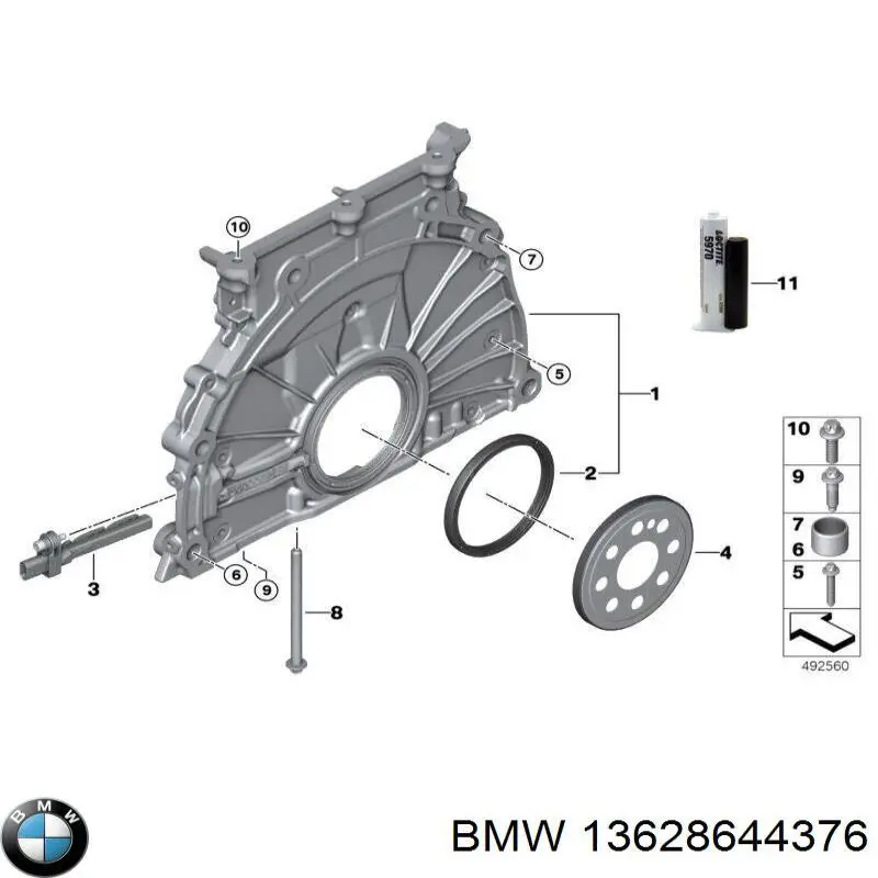 13628644376 BMW ДПКВ