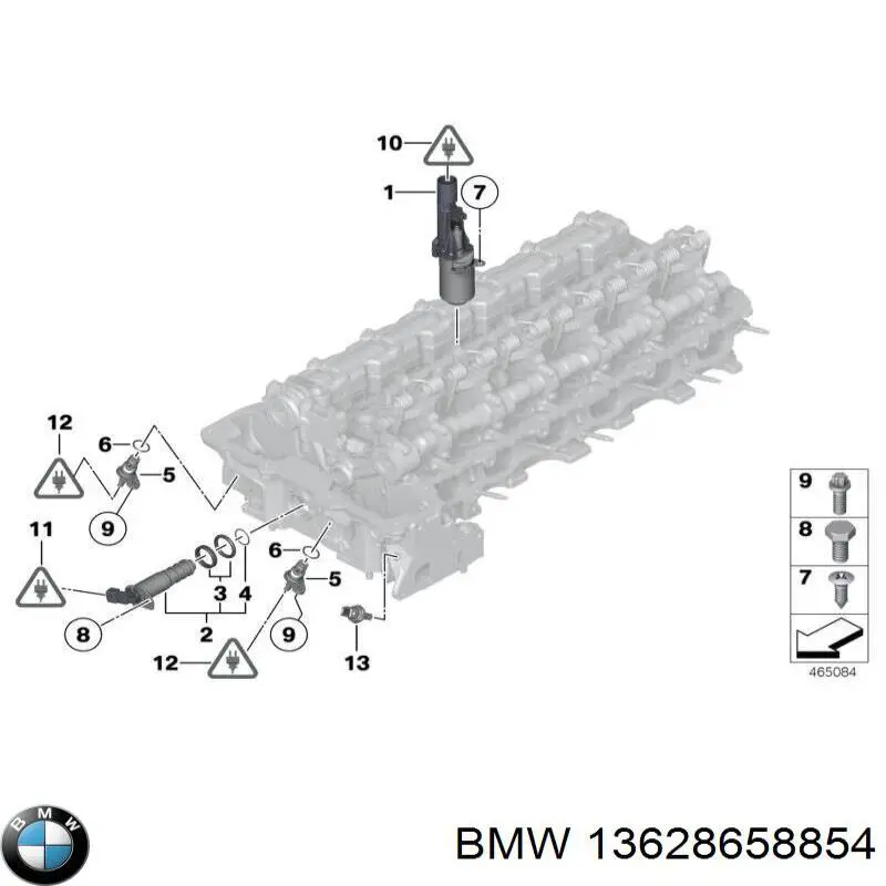 Купити 13628658854 BMW Прокладка кришки горловини, маслозаливної