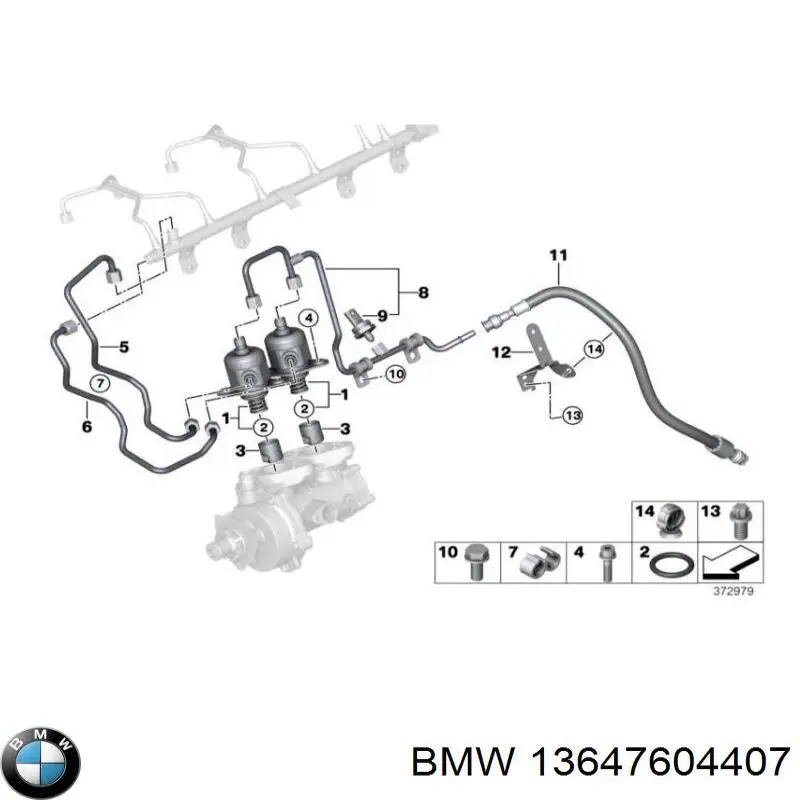 Купити 13647604407 BMW 
