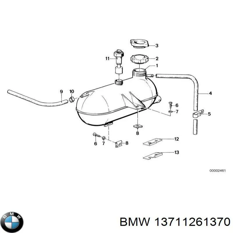Купити 13711261370 BMW 