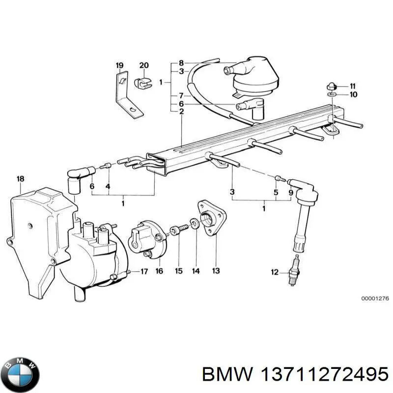 BMW 13711272495 ціна, від 25.79 USD