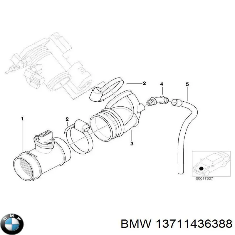 Купити 13711436388 BMW 