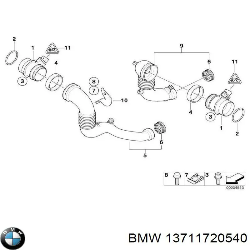 Купити 13711720540 BMW 