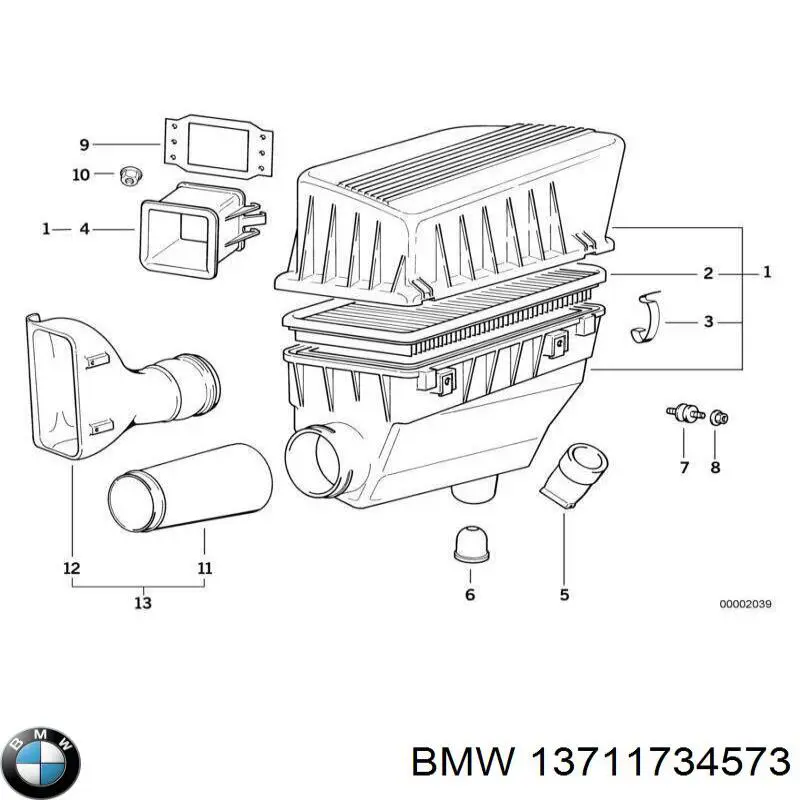 Купити 13711734573 BMW 