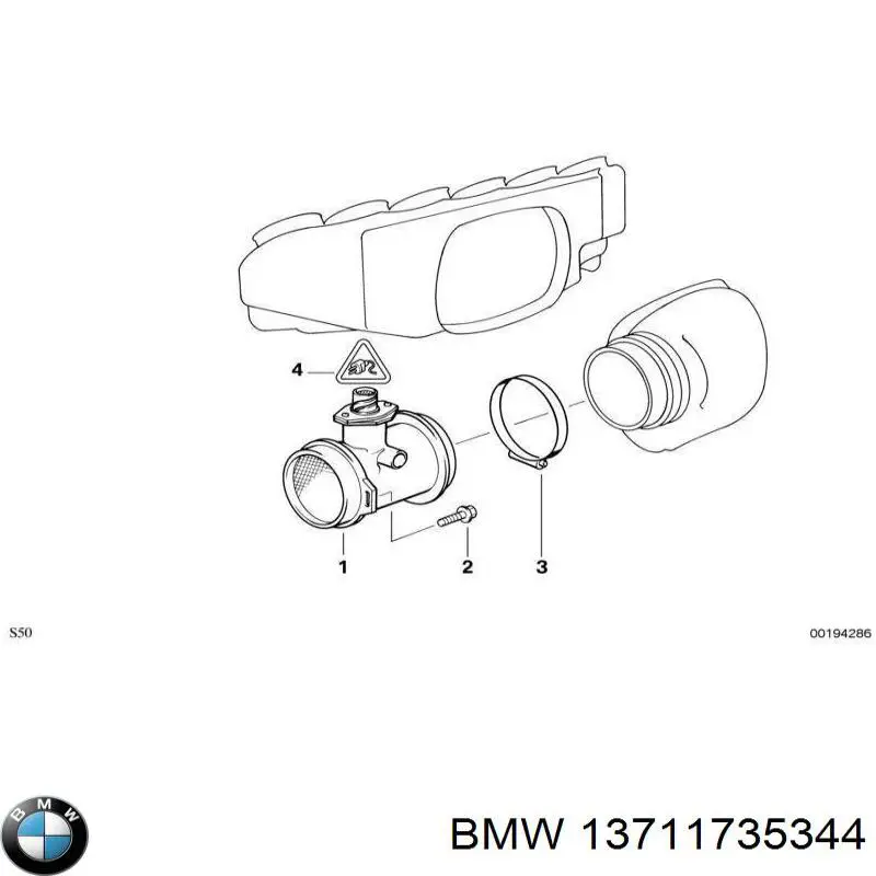 Корпус повітряного фільтра BMW 13711730919 ціна, від 434.33 USD