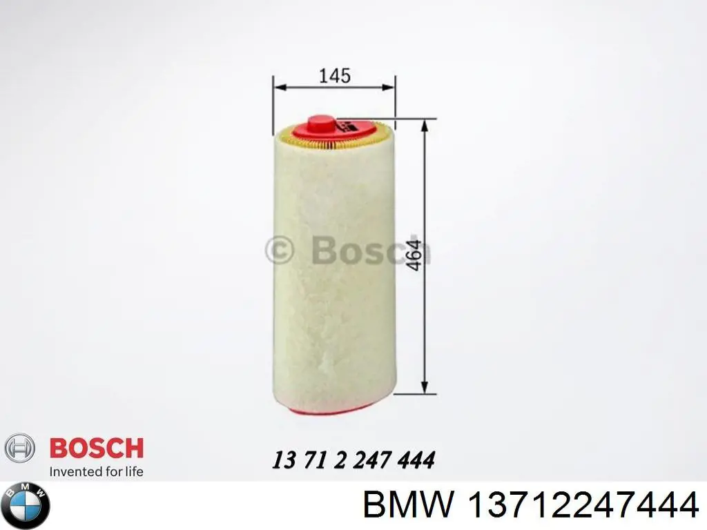 Купити 13712247444 BMW Автомобільний фільтр повітря