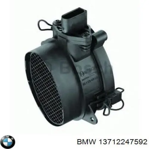 13712247592 BMW датчик потоку (витрати повітря, витратомір MAF - (Mass Airflow))