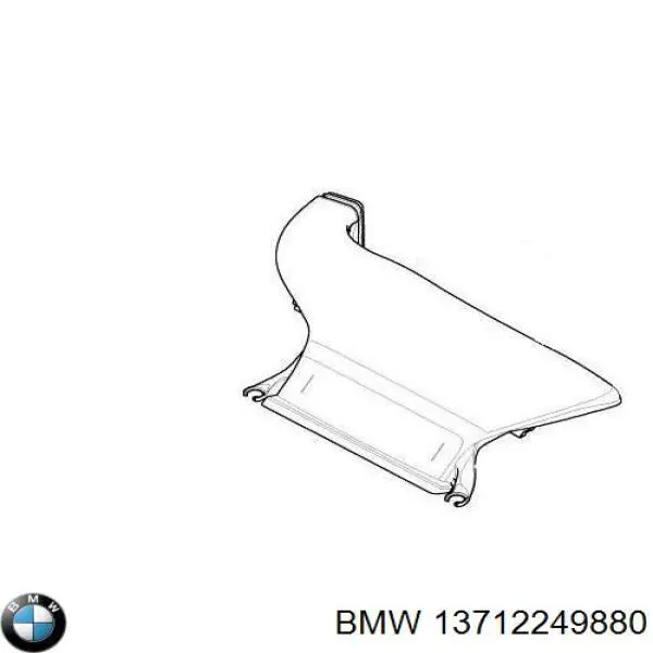 Кришка двигуна декоративна 13712249880 BMW