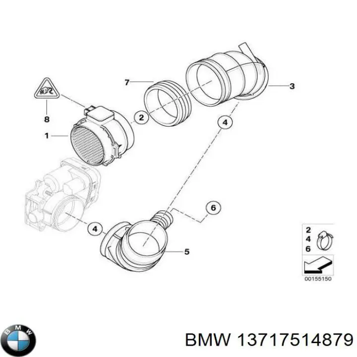 Купити 13717514879 BMW 