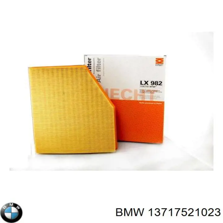 Елемент повітряного фільтра BMW 13717521023 ціна, від 16.61 USD