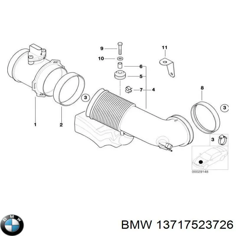  BMW 13717523726 ціна, від 22.22 USD