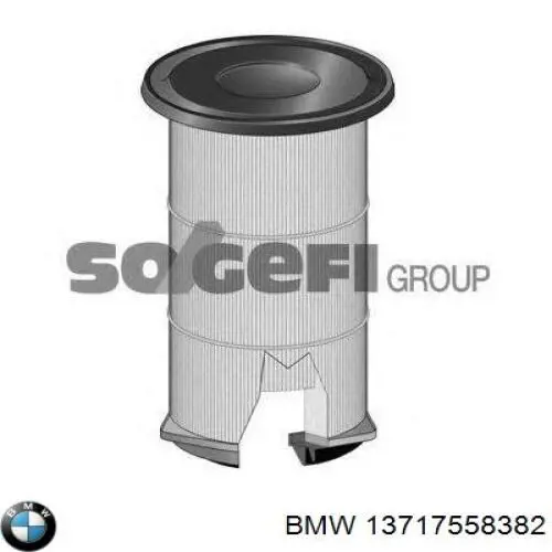 Елемент повітряного фільтра BMW 13717558382 ціна, від 27.97 USD
