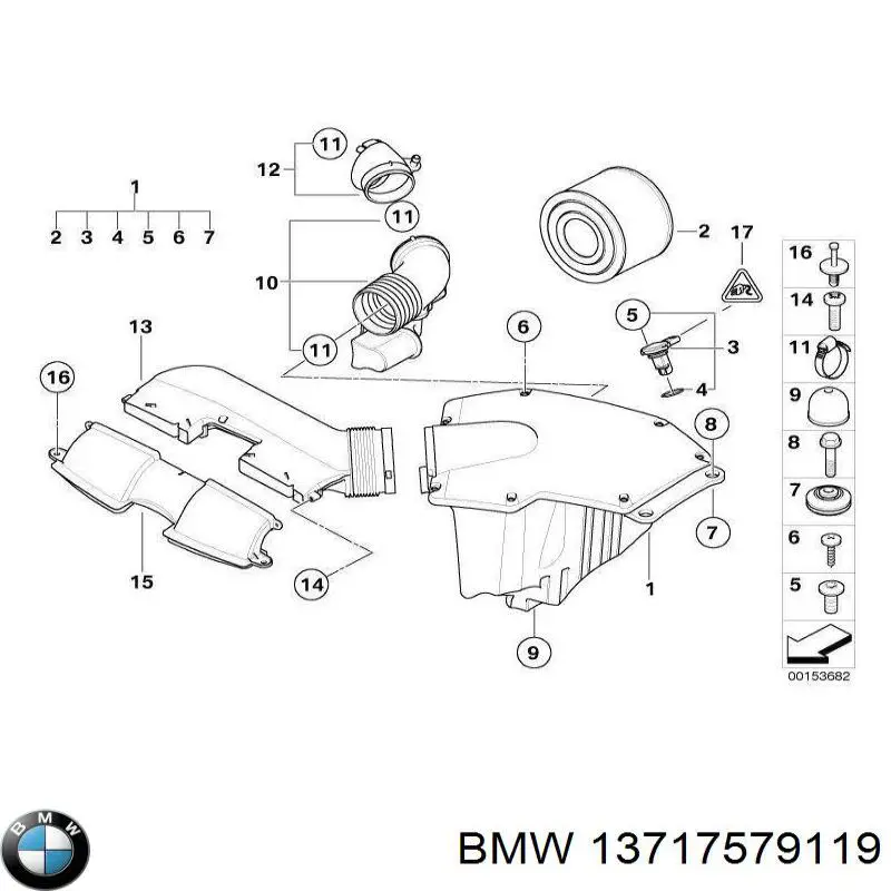 Купити 13717579119 BMW 