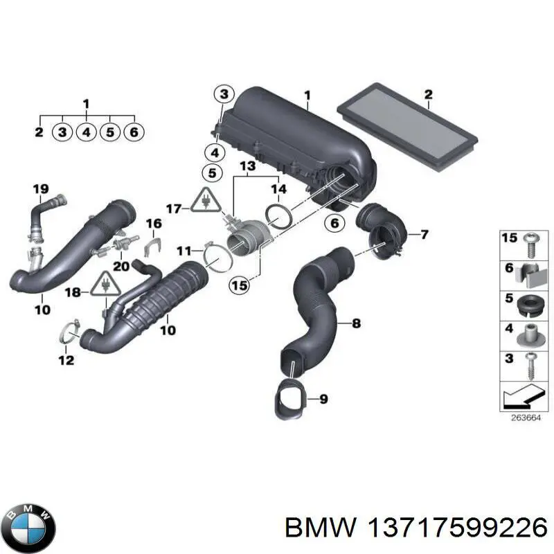 Купити 13717599226 BMW 