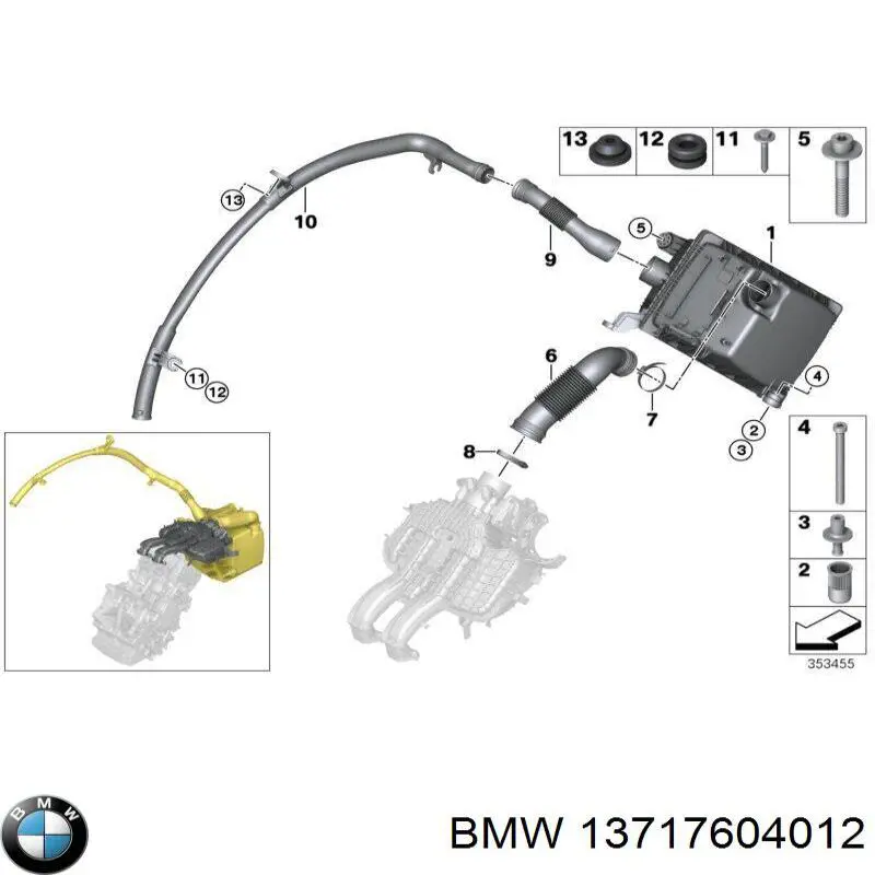 13717604012 BMW 