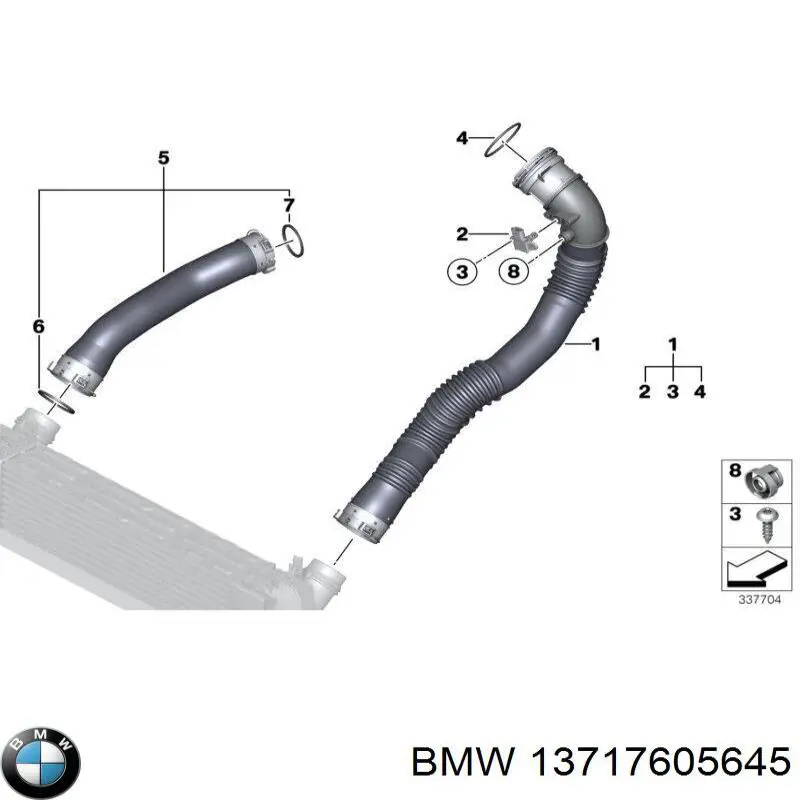 Прокладка кришки горловини, маслозаливної BMW 13717605645 ціна, від 3.93 USD