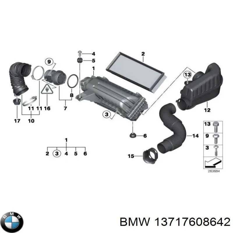 Купити 13717524713 BMW 